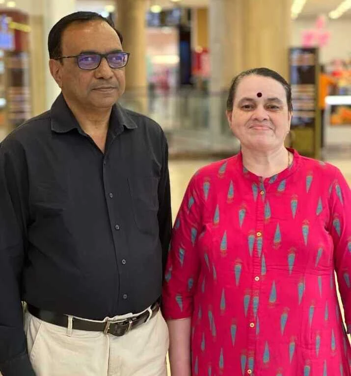 Bharat and Padma Pardeshi - Founders of Padma's Collection